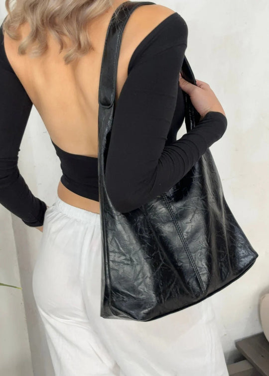 The Napoli Bag with matching pouch