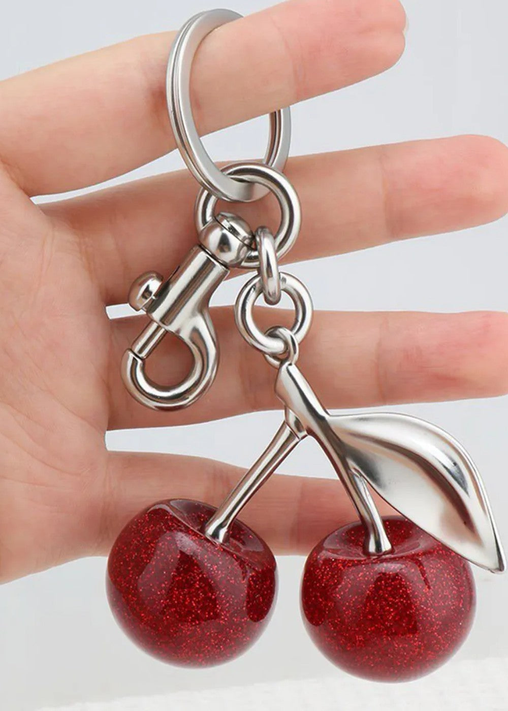 Red cherry charm
