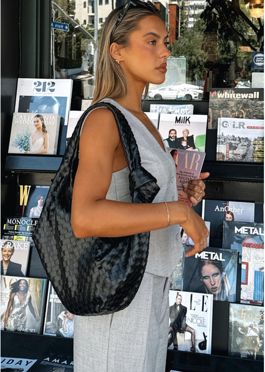 Large Medellìn Bag - Burgundy