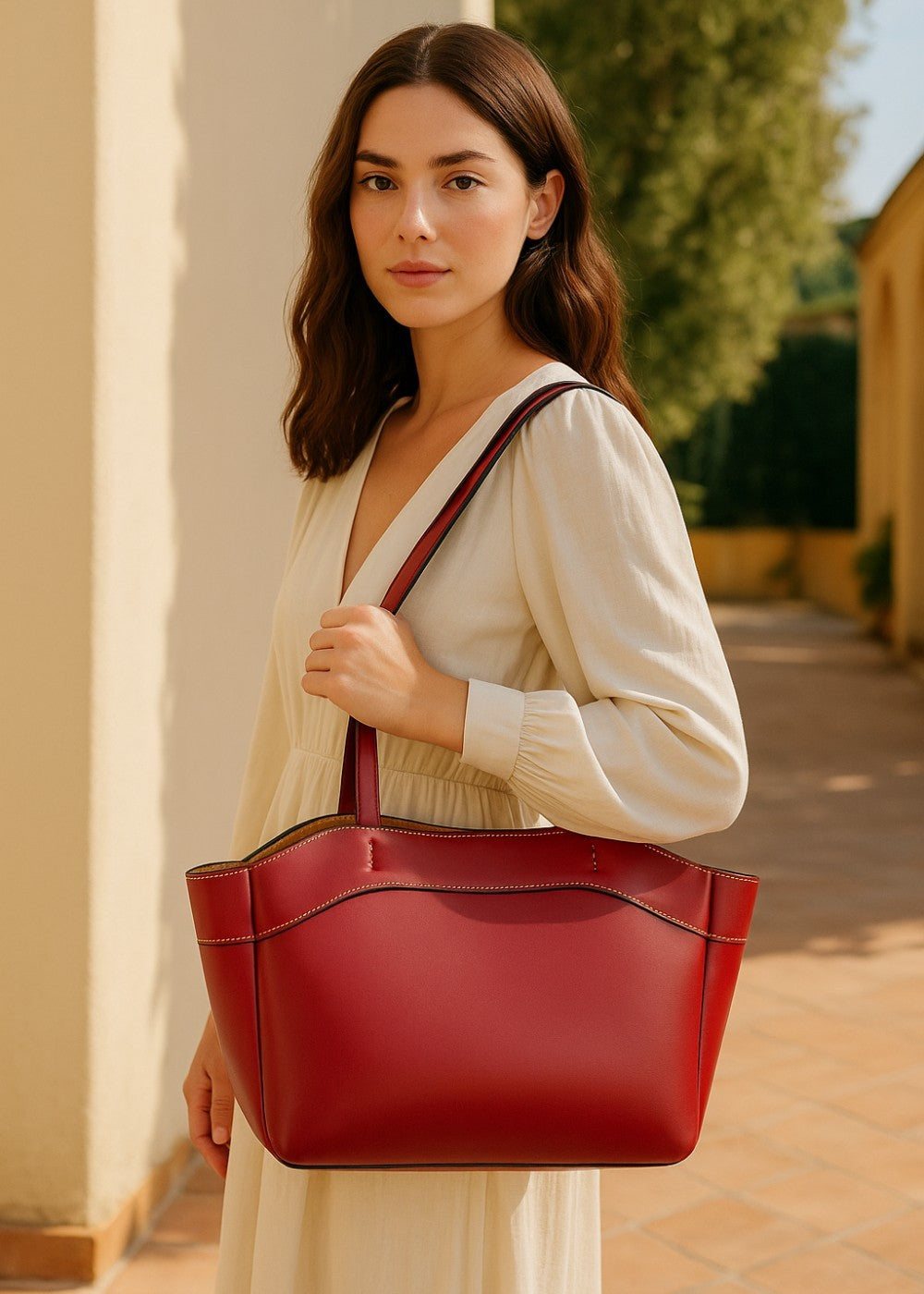 Emma leather bag