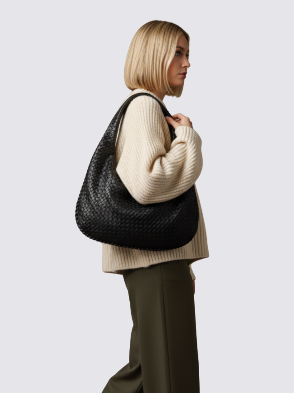 Medium Bogota Bag - White