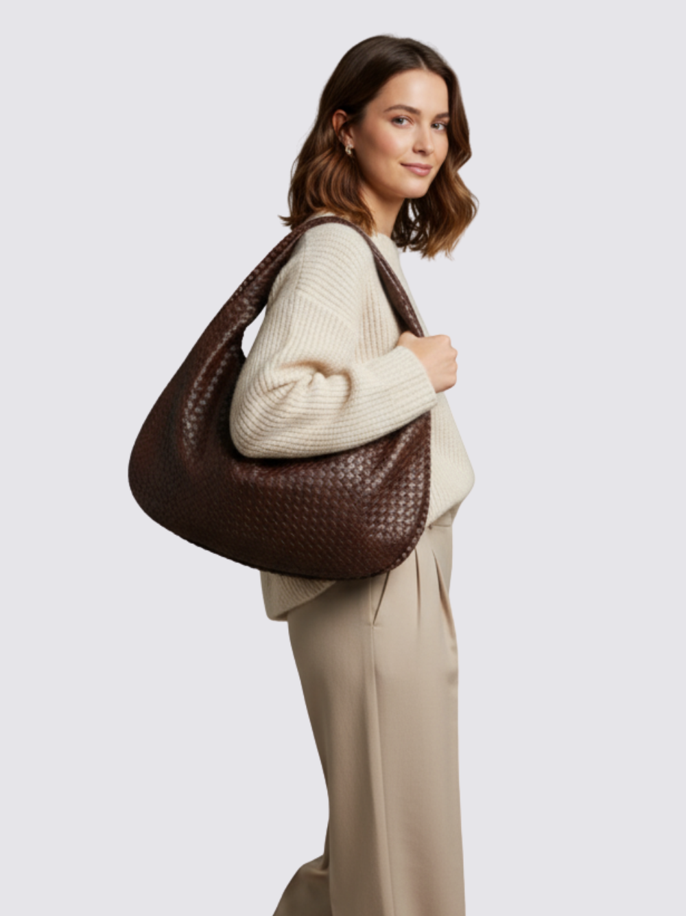 Medium Bogota Bag - White