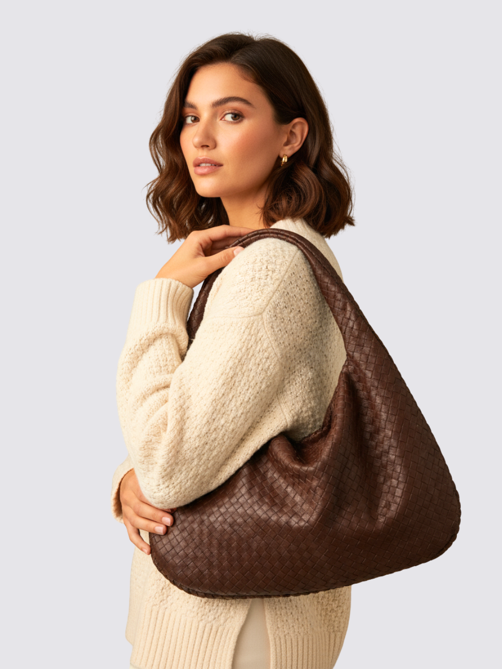 Medium Bogota Bag - White