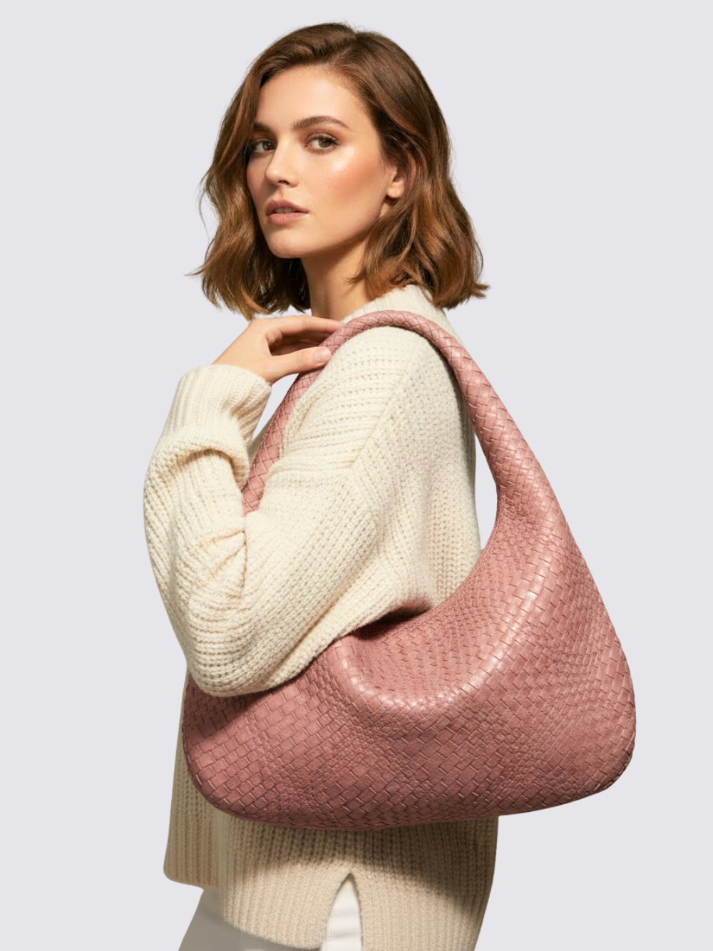 Medium Bogota Bag - White