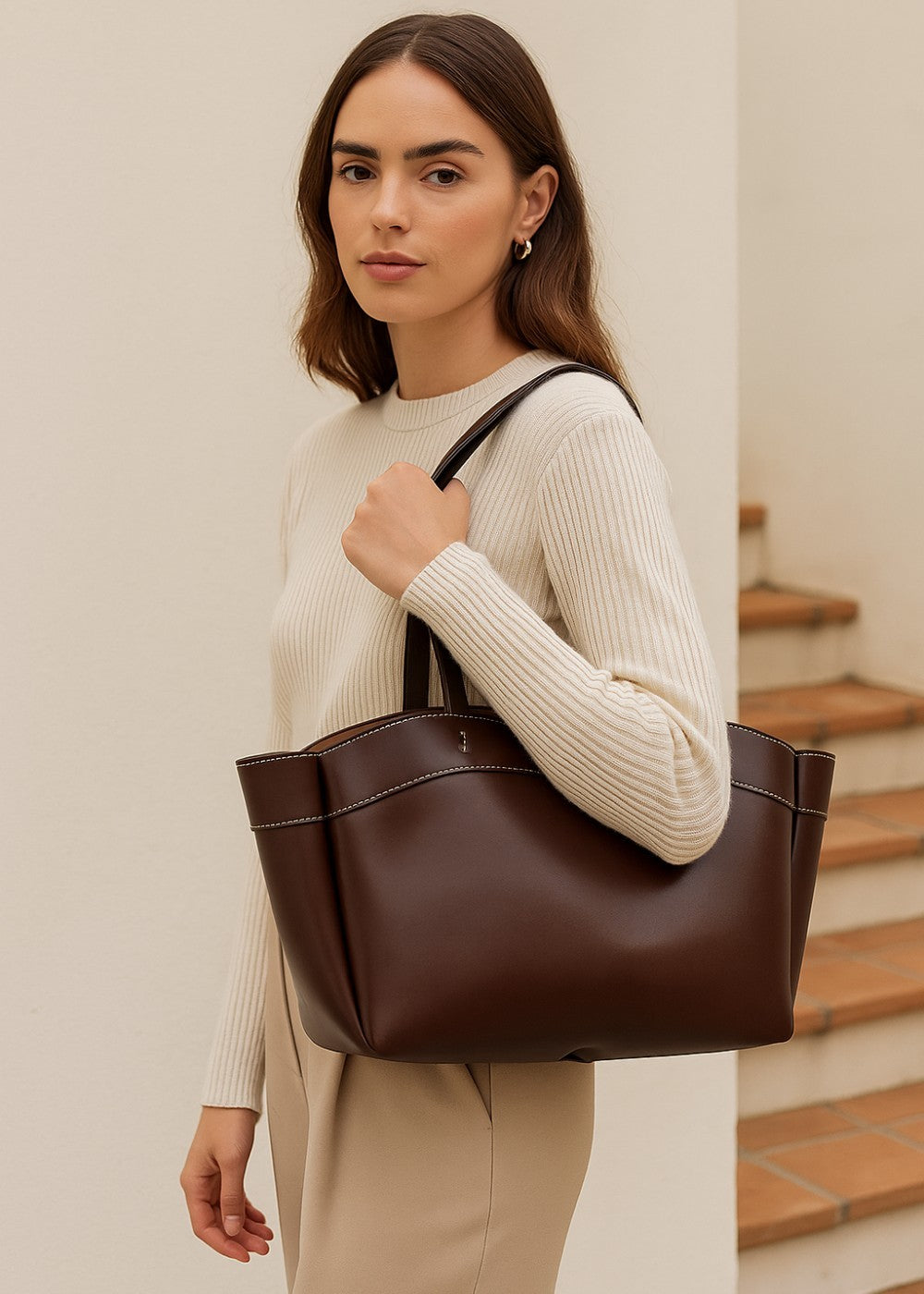 Emma leather bag