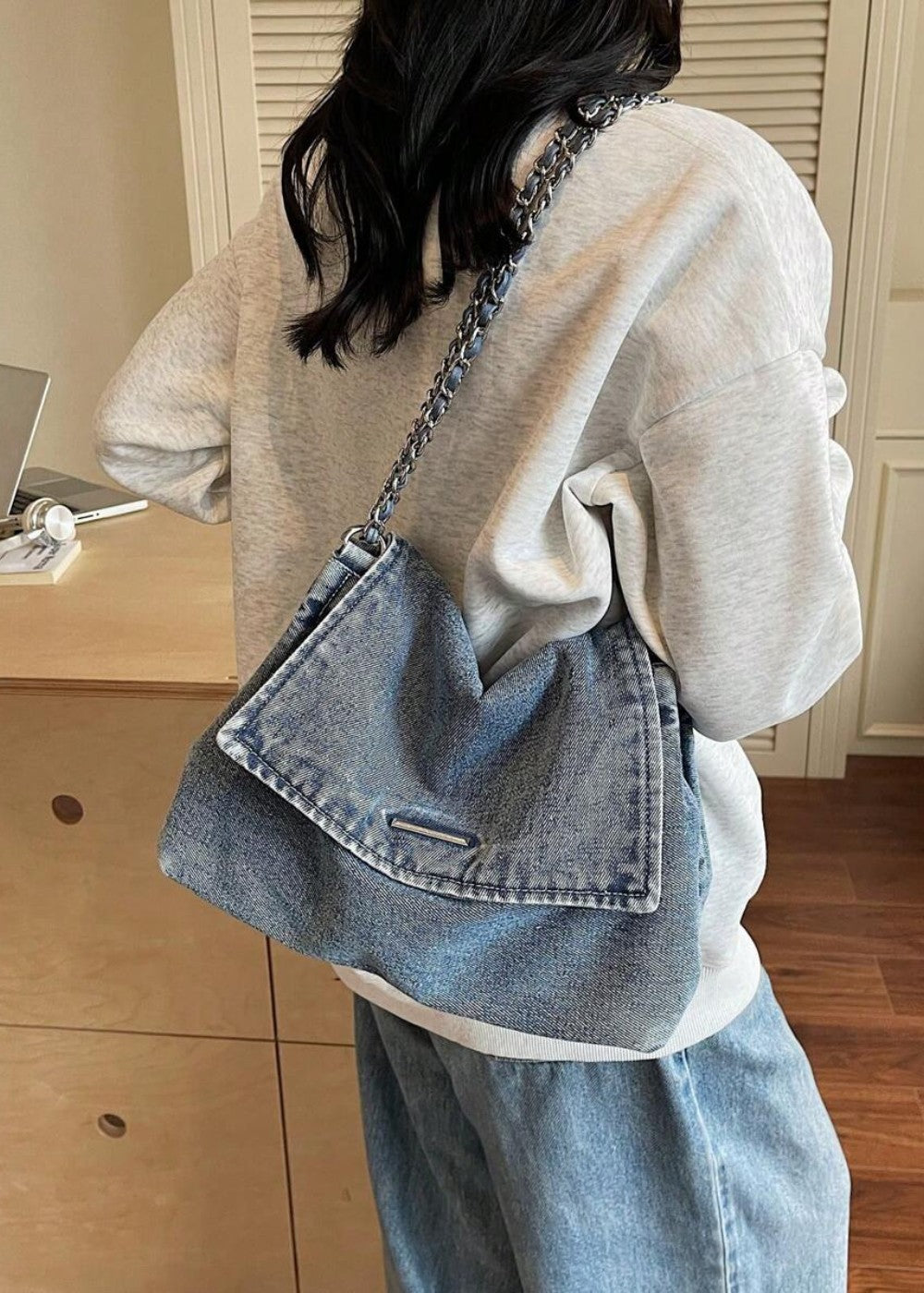Grace - Geantă din jeans