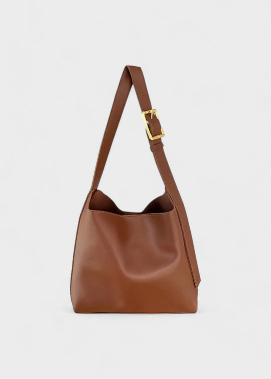 Sac en cuir Julia + 1 pochette offerte