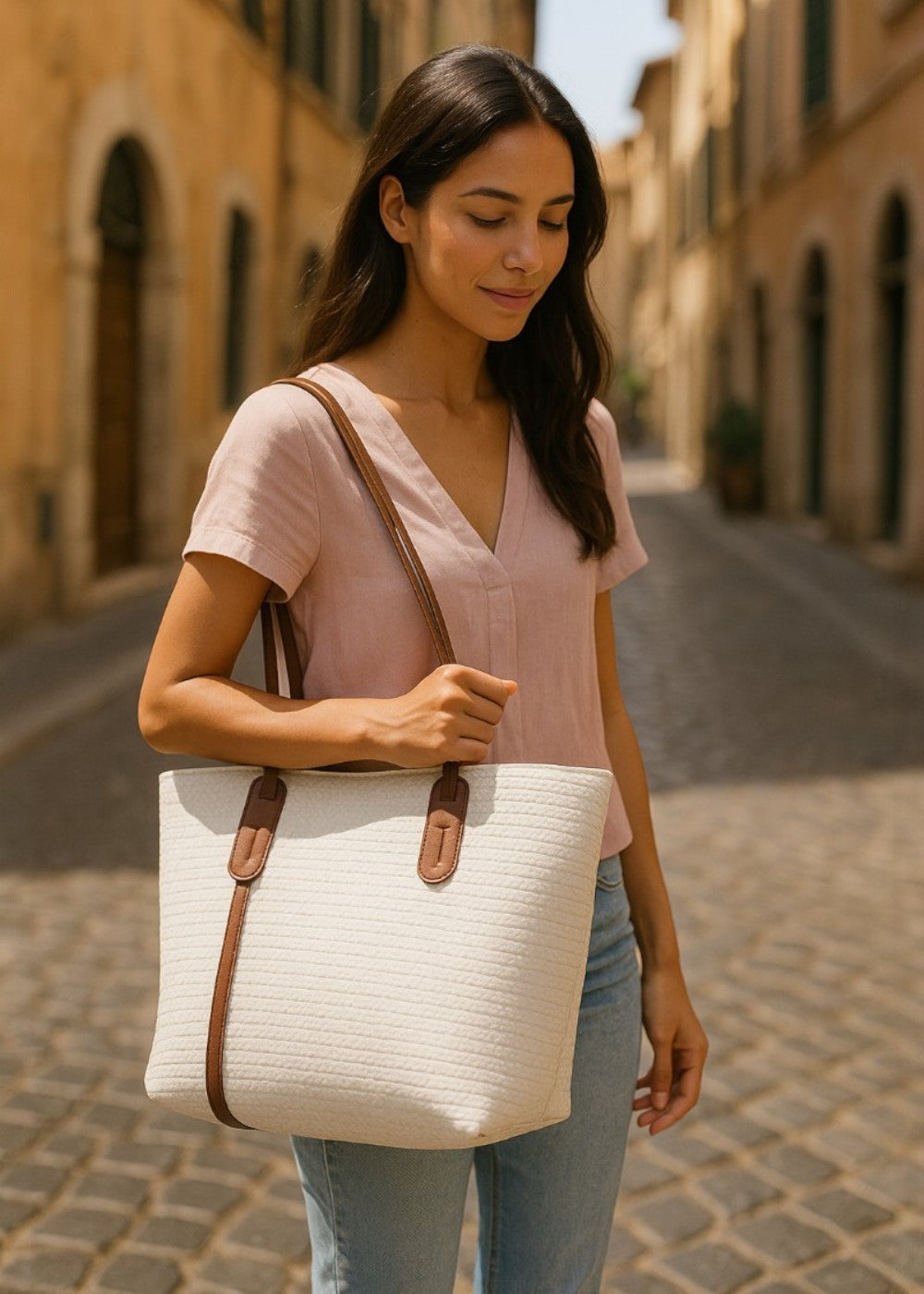 Geantă Vicky Weave Tote