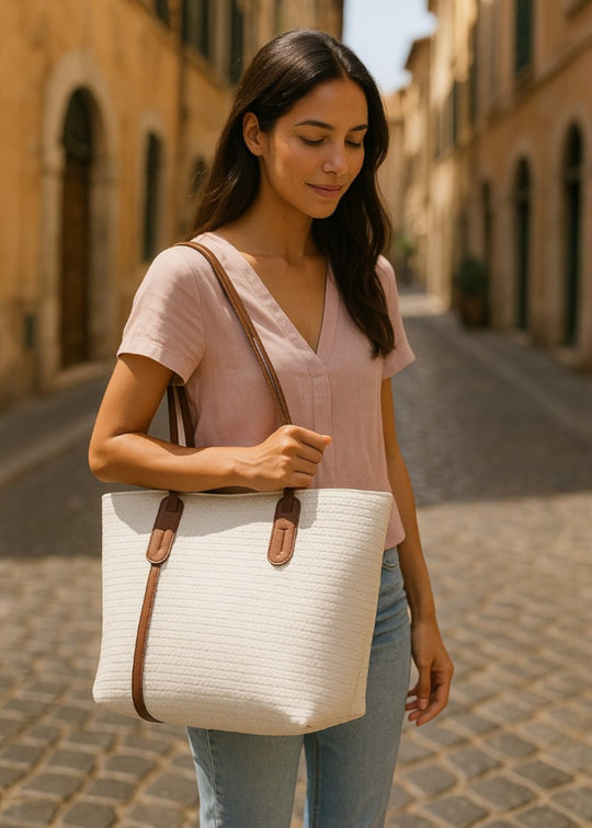 Geantă Vicky Weave Tote