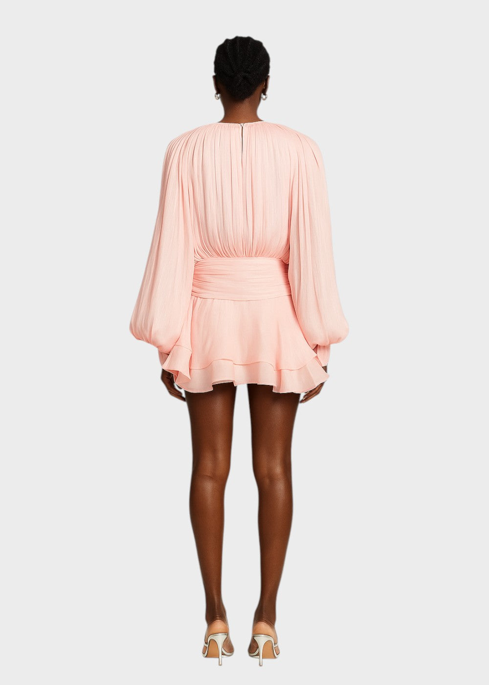 Rochie scurtă plisată
